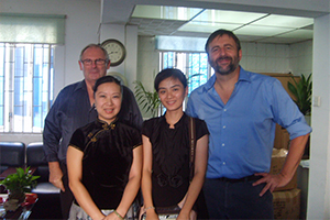 CEO of Thomas Kent Clock Played a visit to Xiamen D&F Co.,ltd.